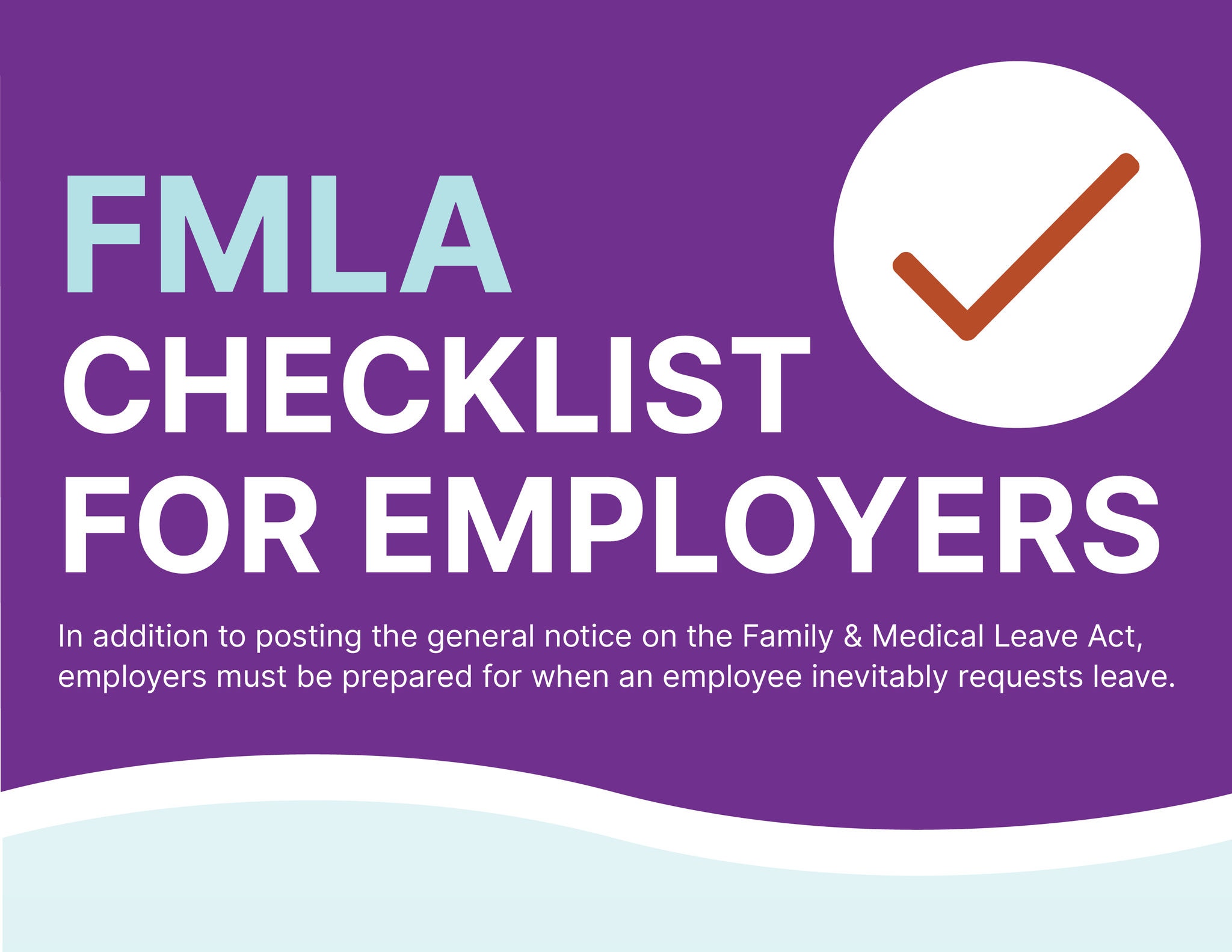 FMLA Checklist for Employers